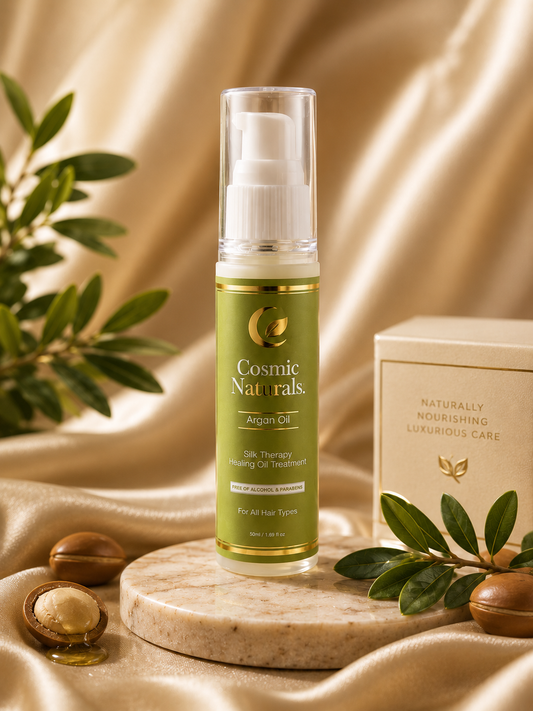 CosmicNaturals  Argan Oil Silk Therapy Healing Oil Treatment